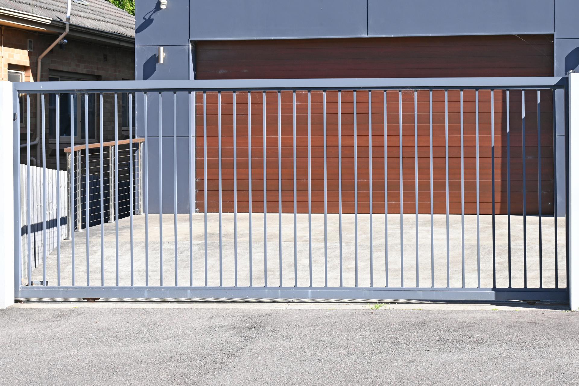 Different types of automatic gates including swing, slide, and barrier arm systems installed in Phoenix AZ