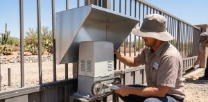 How to prevent gate motor failure in Arizona heat — summer maintenance guide from ParkPro Phoenix